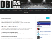 Tablet Screenshot of draftboardinsider.com